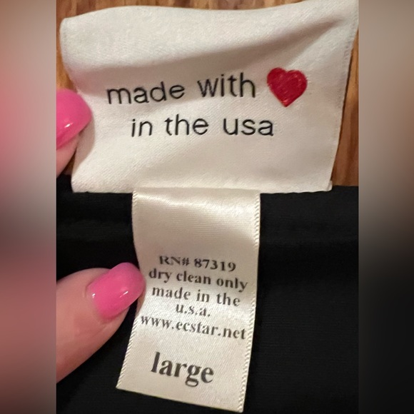 E.C. Star Bon Voyage Nautical Sailor Pinup Girl Rockabilly Retro Dress Sz Large - Picture 6 of 10